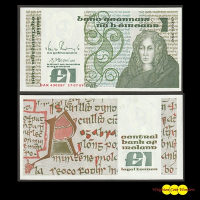 1989 Ireland 1 Pound